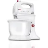 Image de Mélangeur à Pâtisserie avec Bol Rotative 3 4 L 5 Vitesses + Turbo MPM MMR-16Z 750W Blanc