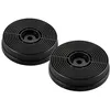 Image de Filtres à charbon pour hotte - JANSHOP - 2 pièces - Type BT-S - Remplacement facile - Compatible Berdsen