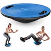 Image de Hop-Sport Planche abdo avec poignées Diamètre 40 cm Charge max. 150 kg Plateau déquilibre oscillant antidérapant Bleu