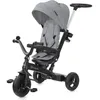 Image de Kinderkraft TWIPPER évolutif 5 en 1 siège pivotant 360° poignée parentale avec canopy Gris