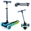 Image de Trottinette tricycle - KINDERKRAFT - RAKET - 3 roues - Guidon réglable - Lumières LED