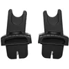 Image de Adaptateurs poussette Kinderkraft PRIME universels compatibles PRIME PRIME 2 PRIME LITE Travel System MINK PRO noir