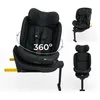 Image de Siège Auto Kinderkraft I-360 2 PLUS i-Size 40-150 cm ISOFIX pivotant 360° RWF/FWF AIR FLOW Noir