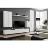 Image de PRICE FACTORY - Meuble TV SWITCH II design coloris blanc brillant. Meuble moderne et tendance pour votre salon.