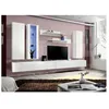 Image de Ensemble meuble TV mural - Fly V - 320 cm x 190 cm x 40 cm - Blanc