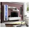 Image de Ensemble meuble TV mural - Fly II - 210 cm x 190 cm x 40 cm - Blanc