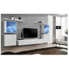 Image de Ensemble meuble TV mural - Switch XIV - 320 cm x 150 cm x 40 cm - Blanc