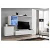 Image de Ensemble meuble TV mural - Switch XV - 250 cm x 150 cm x 40 cm - Blanc