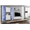 Image de Ensemble meuble TV mural - Switch XVI - 330 cm x 180 cm x 40 cm - Blanc