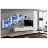 Image de Ensemble meuble TV mural - Switch XX - 330 cm x 160 cm x 40 cm - Blanc