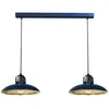 Image de Suspension FELIX BLEU MARINE/OR 2xE27