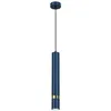 Image de Suspension JOKER BLEU MARINE/OR 1xGU10