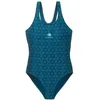 Image de Maillot de bain 1 pièce femme Aquawave Seaweed - black/green zebra print