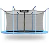 Image de Filet de sécurité intérieur pour trampoline - Neo-Sport - 374 cm - Bleu - Pour 8 poteaux - Hauteur 180 cm