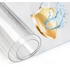 Image de Nappe transparente épaisse 2mm Résistante et imperméable - Ronde 60 cm - Film de Protection pour Table en PVC