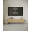 Image de Meuble TV - NOLIE - 175 cm - debout - couleur de bois chêne huilé