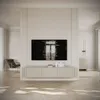 Image de Meuble TV 3 portes -suspendu - OVARLO - 163 cm - greige