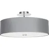 Image de Plafonnier - NOWODVORSKI - Viviane Gray - 3x60W E27 - Acier chrome - Design contemporain