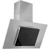 Image de Hotte cheminée - AKPO - WK-4 Nero Eco 60 - Couleur gris et verre noir - Largeur 60 cm - Evacuation