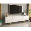 Image de Meuble TV - Meuble TV Merced M100 471004 - Blanc - 180x52x37cm