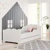 Image de Lit enfant complet ANNA 70 x 140 cm + sommier + matelas + tiroir