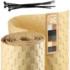 Image de KADAX Ruban de clôture beige pour panneaux de clôture 19 cm 255 m Couverture de clôture