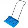 Image de KADAX Pelle à Neige en Plastique dotée dune Ferrure en Aluminium Outil de Déneigement Robuste et Efficace avec Roues (Bleu)