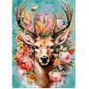 Image de Puzzle 1000 pièces : Cerf en fleurs