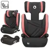 Image de Siège-auto bébé évolutif LIONELO Hugo i-Size - ISOFIX - 100-150 cm - Groupe 2/3 - Têtière réglable en hauteur - Noir-Rose