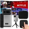 Image de Vidéoprojecteur sans fil OVERMAX Multipic 8.1 - Home cinéma 4K - 200’’ - Haut-parleur - Keystone - 40 000h