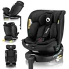 Image de Siège auto évolutif LIONELO Navy i-Size - Base pivotante 360° - 40-150 cm - ISOFIX - Groupe 0+/1/2/3 - Noir