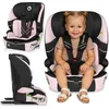 Image de Siège auto évolutif LIONELO Levi Fix i-Size - ISOFIX - 76-150 cm - Assise large - Groupe 1/2/3 - Rose