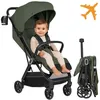 Image de Poussette Ultra-compacte LIONELO Bess - Compatible avion - Léger - Pliage rapide - Jusquà 4 ans - Vert