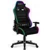 Image de Chaise Gaming HUZARO Ranger 6.0 RGB mesh - Noir - Ergonomique - Hauteur Réglable - Support Lombaire Inclinable