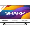 Image de Sharp 32DI6EA   32 (81 cm) TV Android Smart TV HD Ready Frameless 3x HDMI Bluetooth Wi Fi
