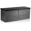 Image de Coffre de jardin - JANSHOP - 143x57x535 cm - 390 litres - Résistant aux intempéries - Siège intégré