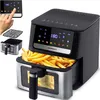 Image de Friteuse à air - JANSHOP - BD-655 - 65L - 1700W - Écran tactile - 8 programmes préréglés - Noir
