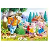 Image de Puzzle 60 pièces : Les trois petits cochons