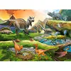 Image de Puzzle 100 pièces : Le monde des dinosaures