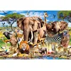 Image de Puzzle 1500 pièces : Animaux de la Savane