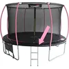 Image de Housse à ressorts - LEAN SPORT - 10694-uniw - Noir et rose - Trampoline Sport Max - 8 pieds