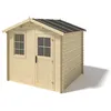 Image de Abri de jardin en bois - 6m2 - 3x2m - Ep. 28mm - Couleur: naturel - DOM472