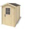 Image de Abri de jardin en bois - 570m2 - 190x3m - Ep. 28mm - Couleur: naturel - DOM662