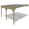 Image de Carport abri de voiture 580x506 m - 29 m2 - couverture PVC - CAR23PVCTR