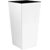 Image de Pot de fleur 19L avec insert Urbi Square DURS240-S449 blanc