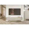 Image de Meuble TV - SELSEY - VELDIO - 175 cm - Taupe (gris-beige) - Pieds dorés
