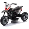 Image de Sun Baby moto électrique tricycle pour enfants 18m+ 6V 4Ah 30W 2-3 km/h son gris