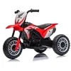 Image de Voiture Electrique pour enfants Motor Honda CRF450 - 18 à 36 mois - 6V 4Ah - klaxon - bruit de démarrage du moteur - Rouge