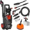 Image de Nettoyeur haute pression Lehmann Hudson 1800 W Pompe en aAluminium Pression max. 260 Bar 450 l/h Kit dAccessoires