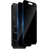 Image de x2 Verres Trempé pour iPhone 17 Air - Film Noir Anti Espion Privé Confidentialité Vitre Protection Ecran